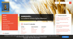 Desktop Screenshot of mikanovci.hr